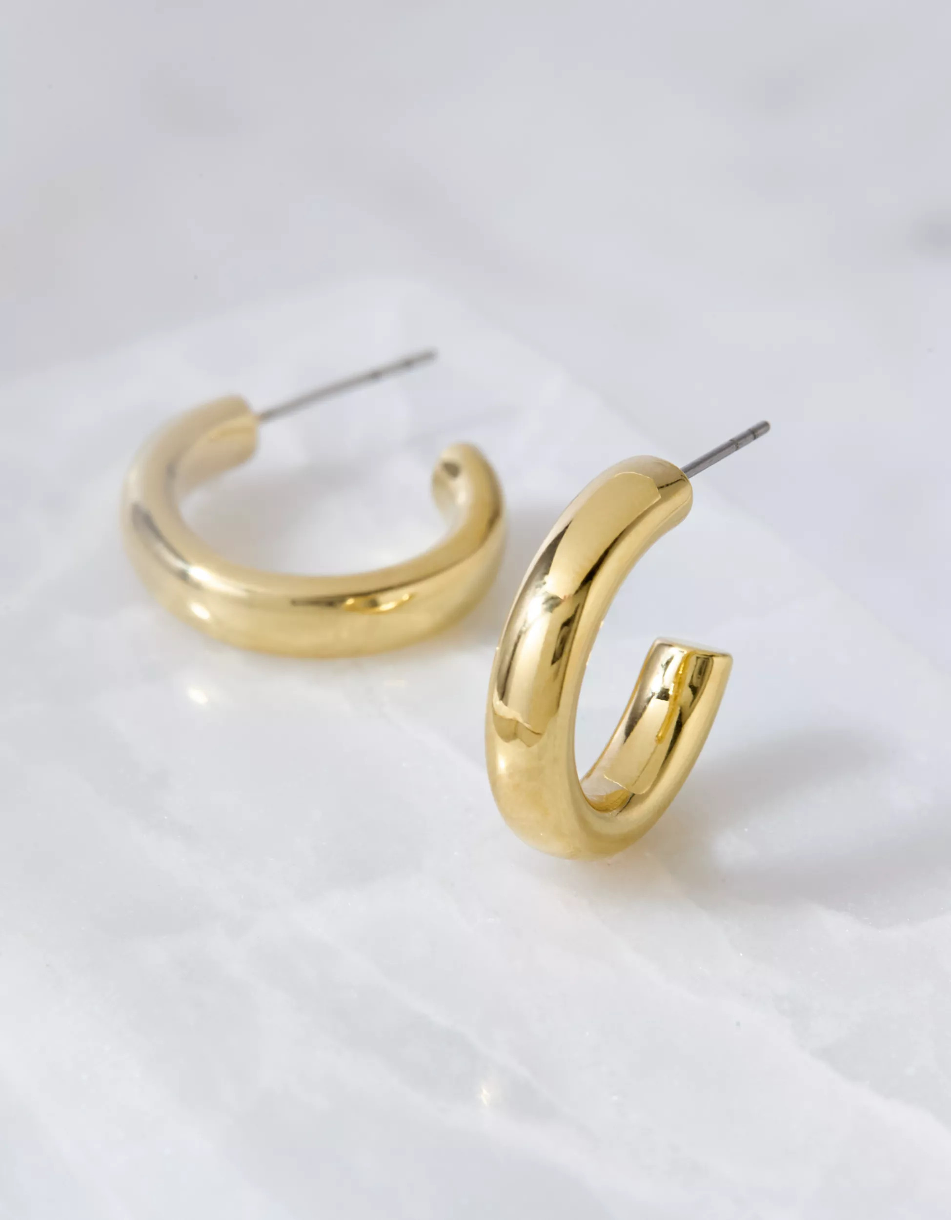 AEO Keepers Collection Tubular Hoop Earrings | American Eagle Outfitters (US & CA)