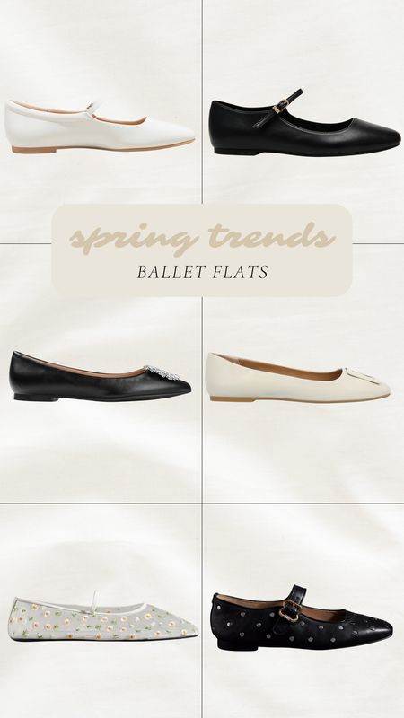 Ballet flats are trending for spring, so I rounded up some cute picks for us! 

Ballet flats, trending spring shoes, spring style, white ballet flats, black Mary Jane ballet flats, shoe crush

#LTKstyletip #LTKshoecrush #LTKSeasonal