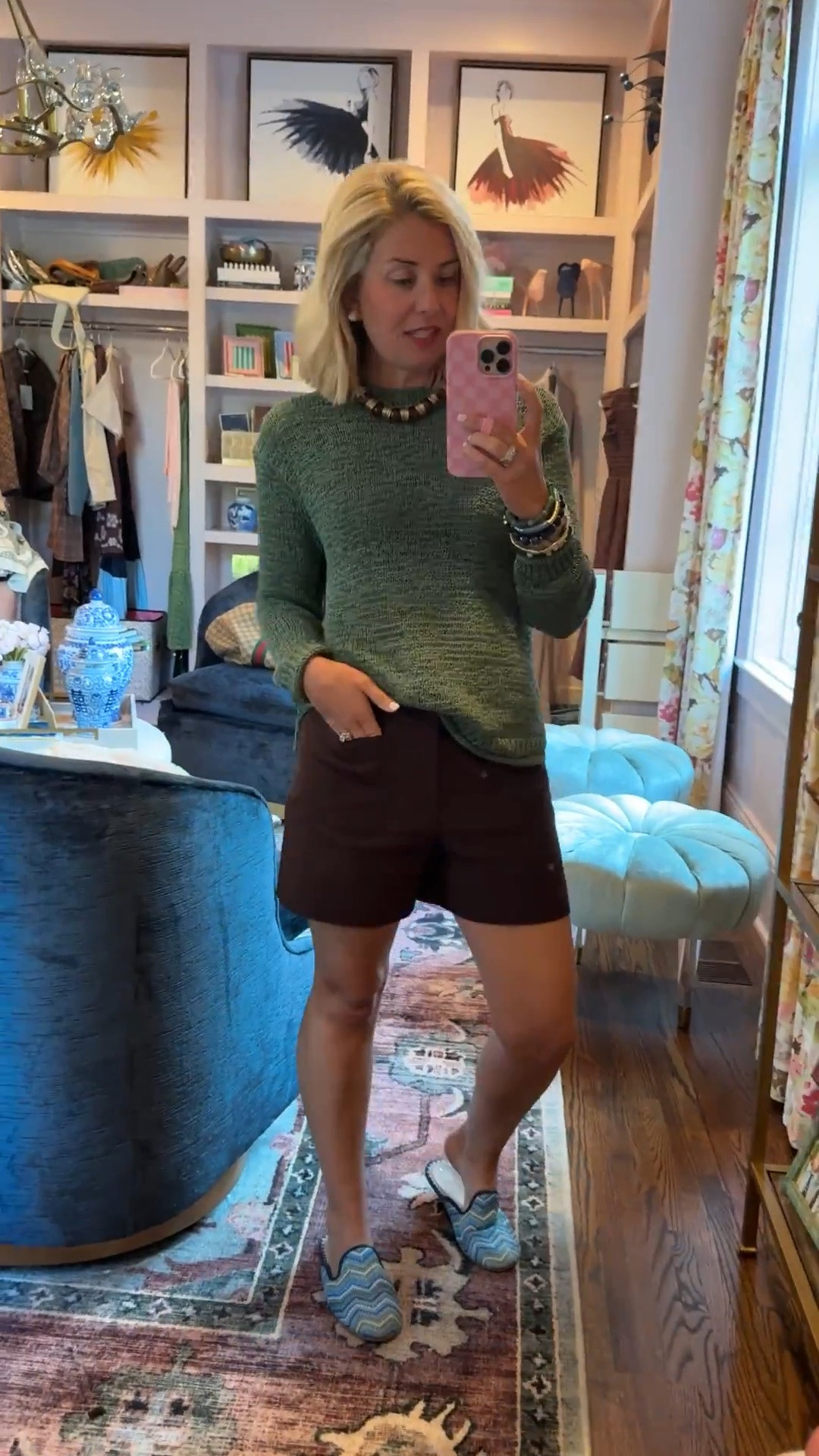 Sweater - xs 
Shorts - 27
Shoes -  8 tts 

Codes:
Allie + Bess - Catherine20
Loopy - mixandmatchmadness

#LTKdayinmylife #LTKootd #LTKmomlife