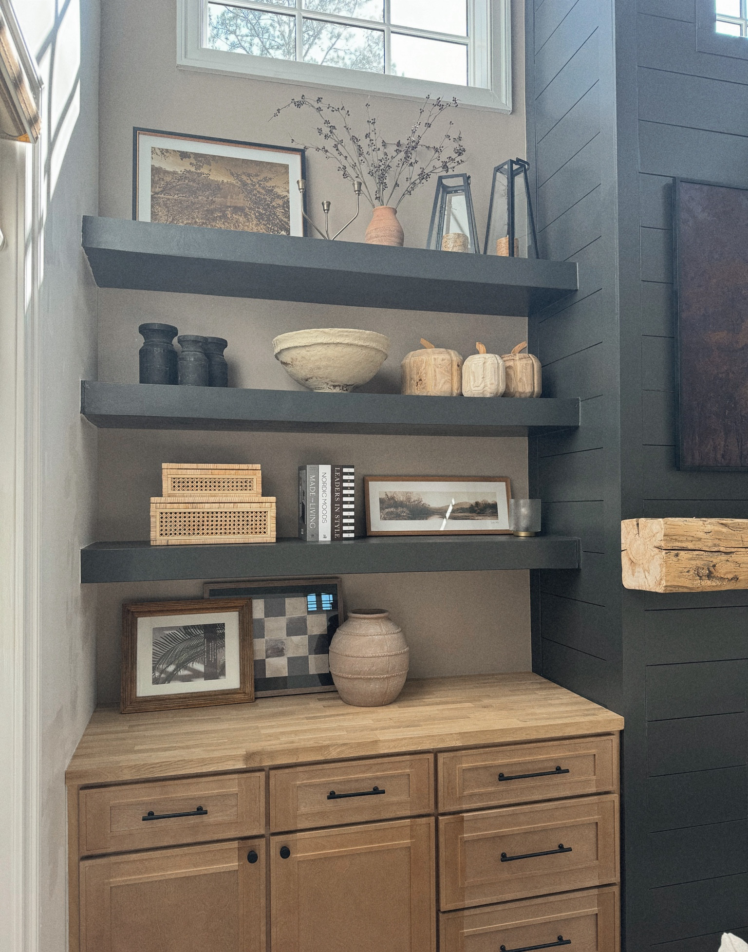 Fall decor has begun on the built ins🤎🍂🙌🏽🎃 gimme all the cozy, warm & neutrals! Linked everything I could! A few finishing touches still to come but — I couldn’t wait to show you! 

Home / fall decorating / neutrals / cozy home / target / amazon / inspo / home design / style / autumn / shelf inspo / Holley Gabrielle / fall home / modern / vintage 

#LTKHome #LTKFindsUnder50 #LTKSeasonal