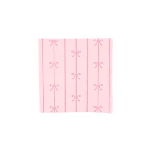 Bonjour Fête Light Pink Bow Small Party Napkins | 3-Ply Fancy Cocktail Napkins for Holiday Decorations | Premium Party Table Decor | Pack of 20, 5" Folded | Elegant Party Supplies | Amazon (US)