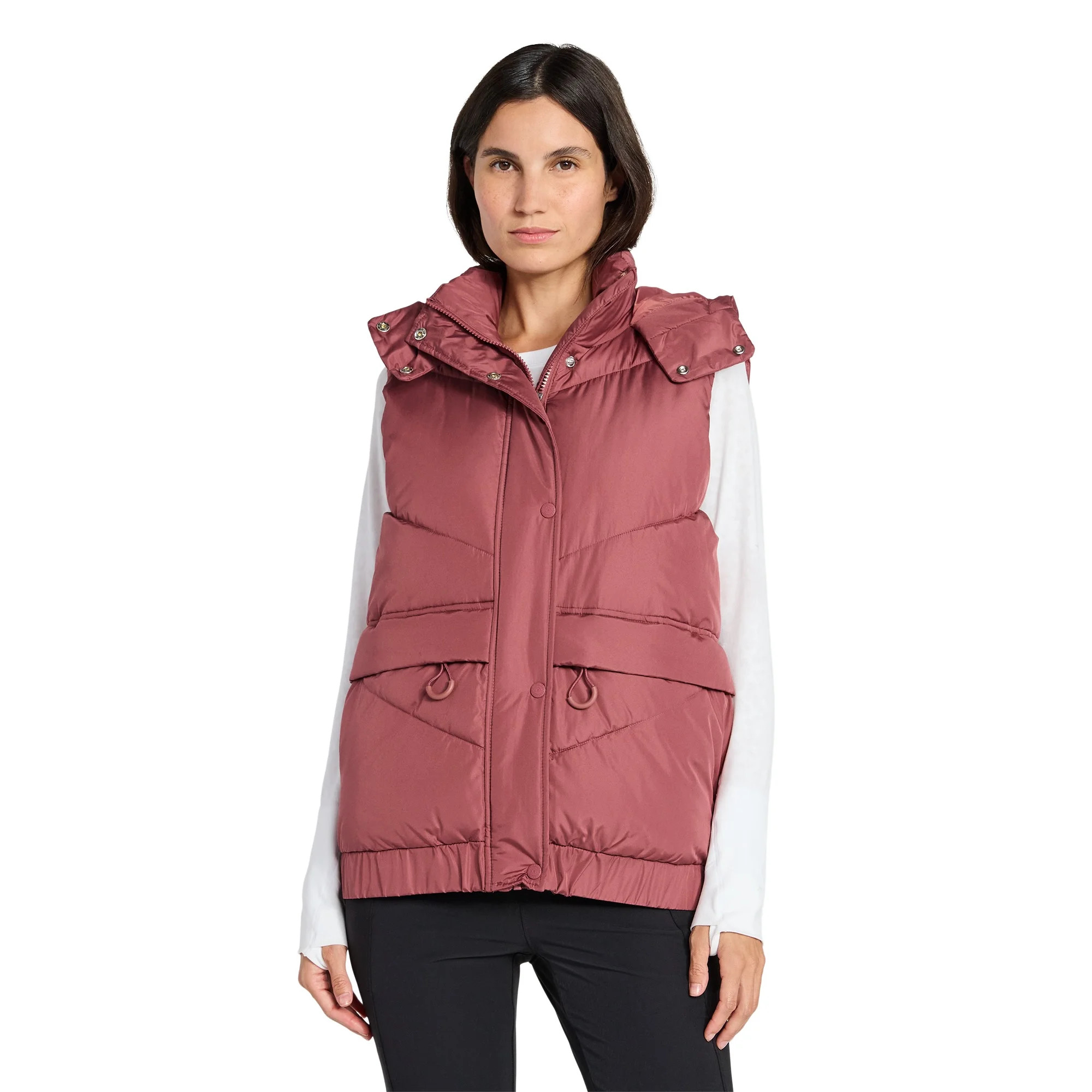 Ozark Trail Women's and Women's Plus Mid Length Vest, Sizes XS-2X | Walmart (US)
