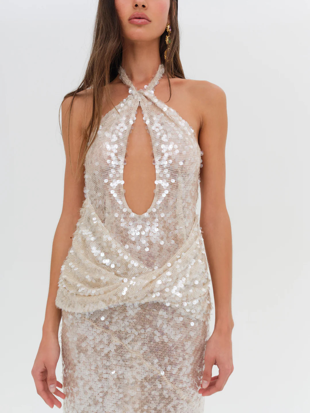 Sydney Sequin Maxi Dress | For Love & Lemons