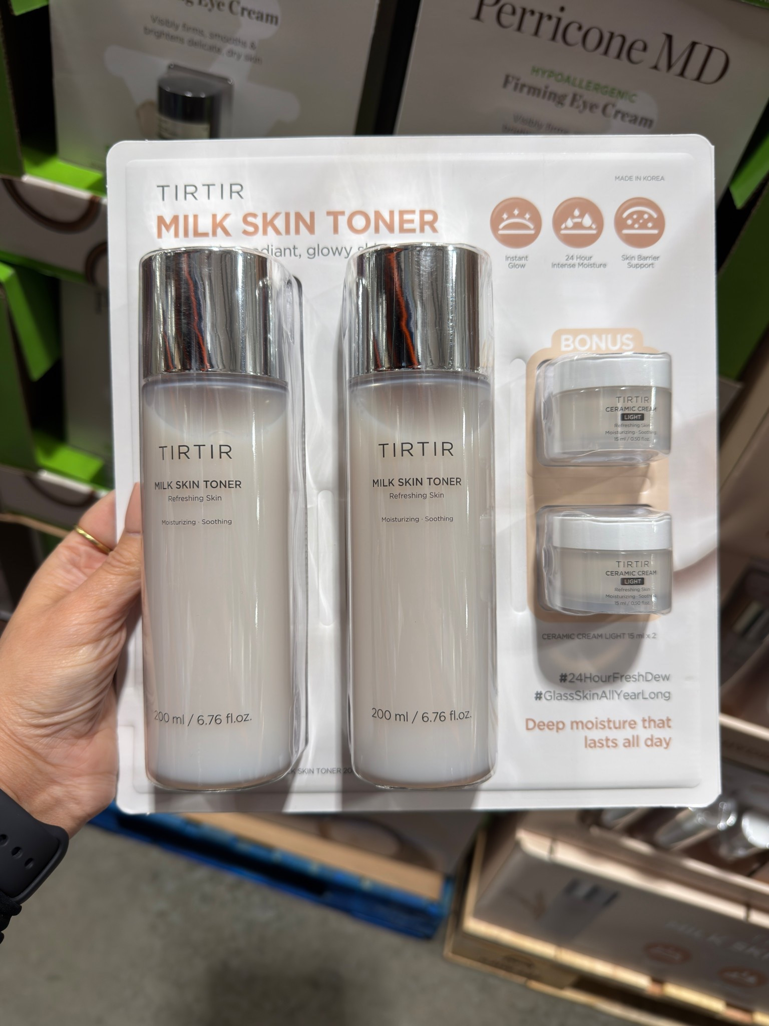 Glass skin in a bottle 🥛✨
This milky toner instantly hydrates, soothes, and gives that fresh, dewy glow without feeling heavy. Perfect for dry, sensitive, or dull skin — I love using it before makeup for extra glow 💫

#GlassSkin
#KBeautyFinds
#HydratingToner
#DrySkinRoutine
#SensitiveSkinCare
#DewySkin
#SkincareFinds
#GlowRoutine

#LTKFindsUnder50 #LTKSaleAlert #LTKBeauty