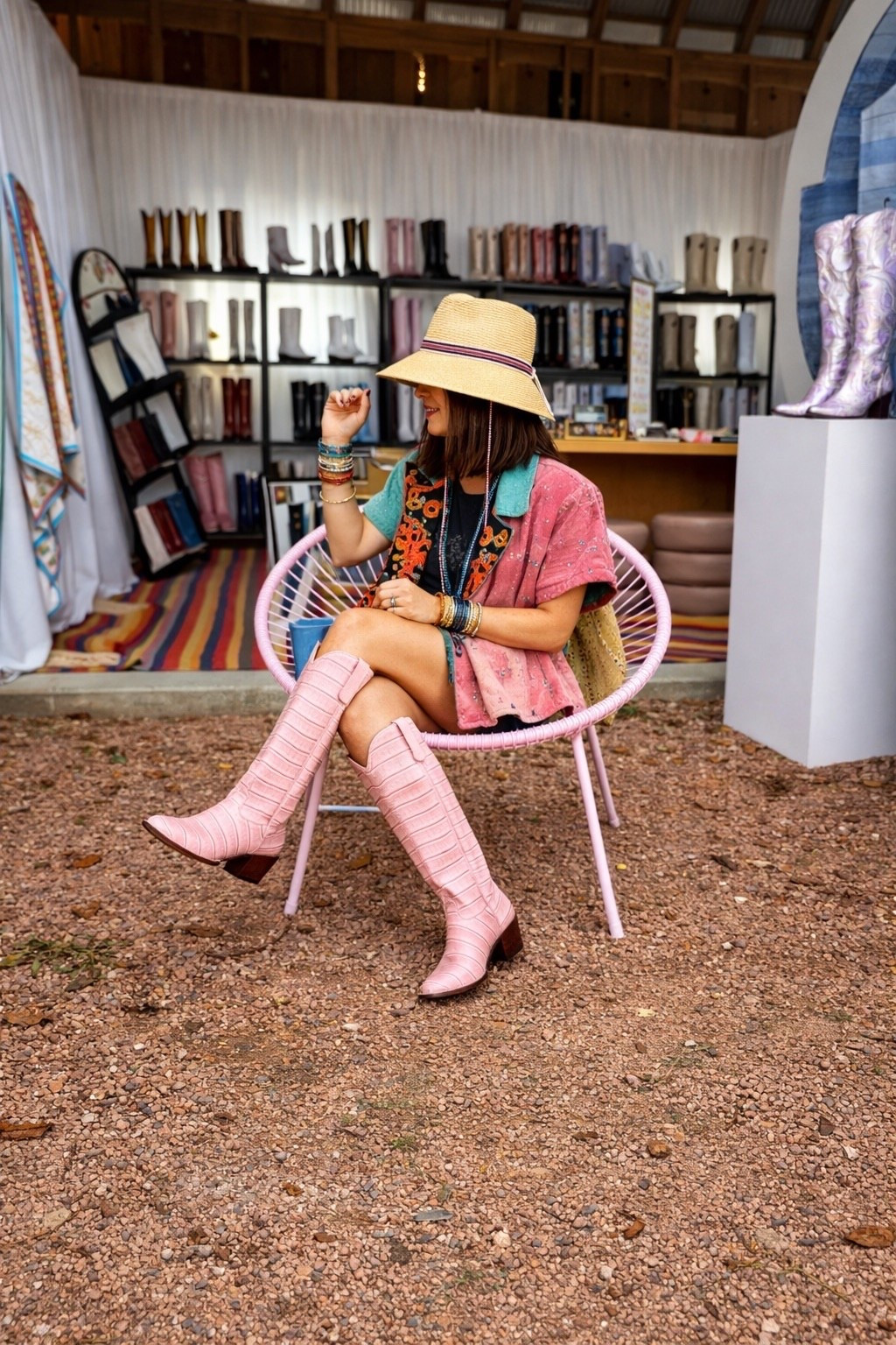 Cowboy boots
Western chic 


#LTKdayinmylife #LTKOver40 #LTKootd