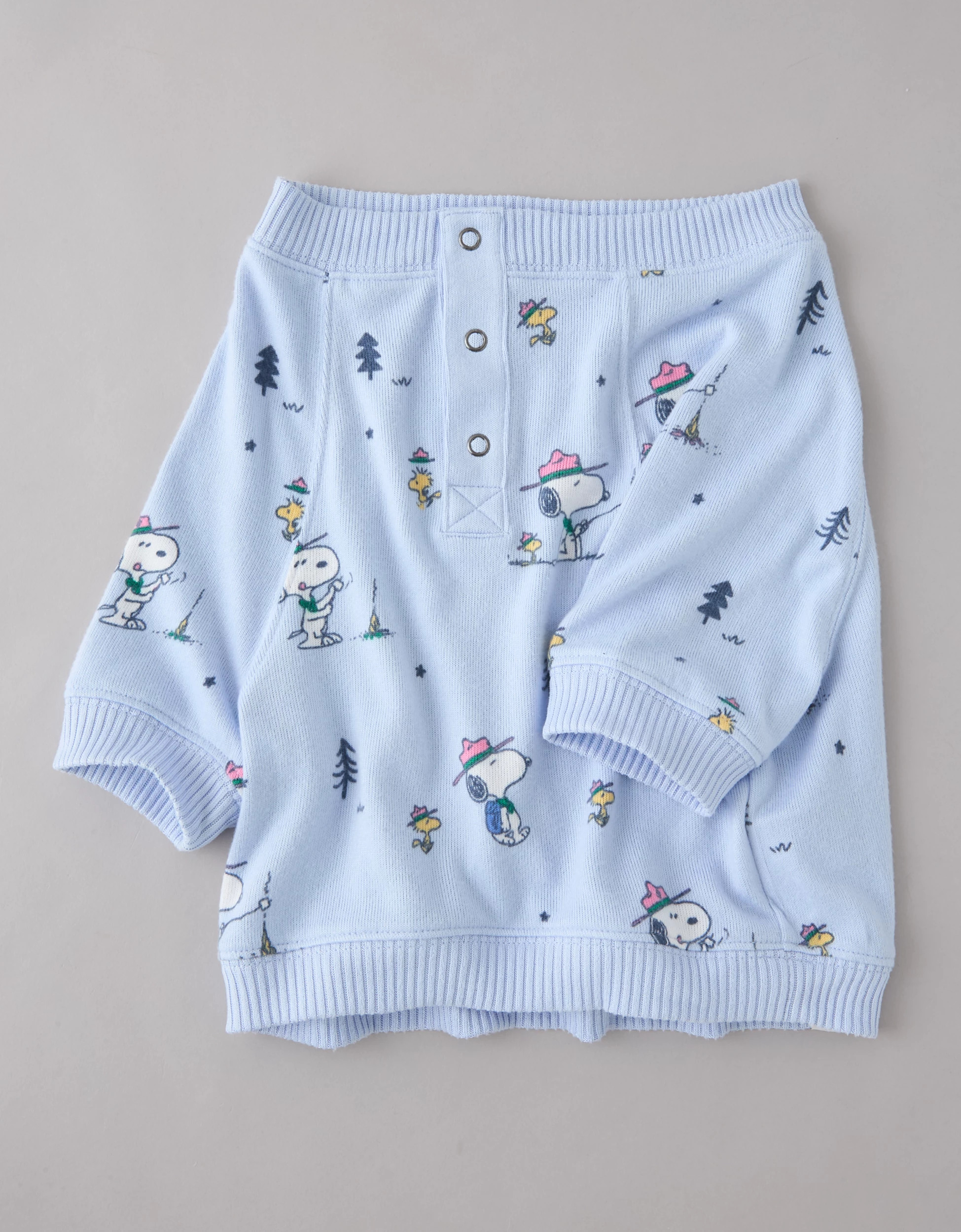 ABO Snoopy Plush PJ Top | American Eagle Outfitters (US & CA)