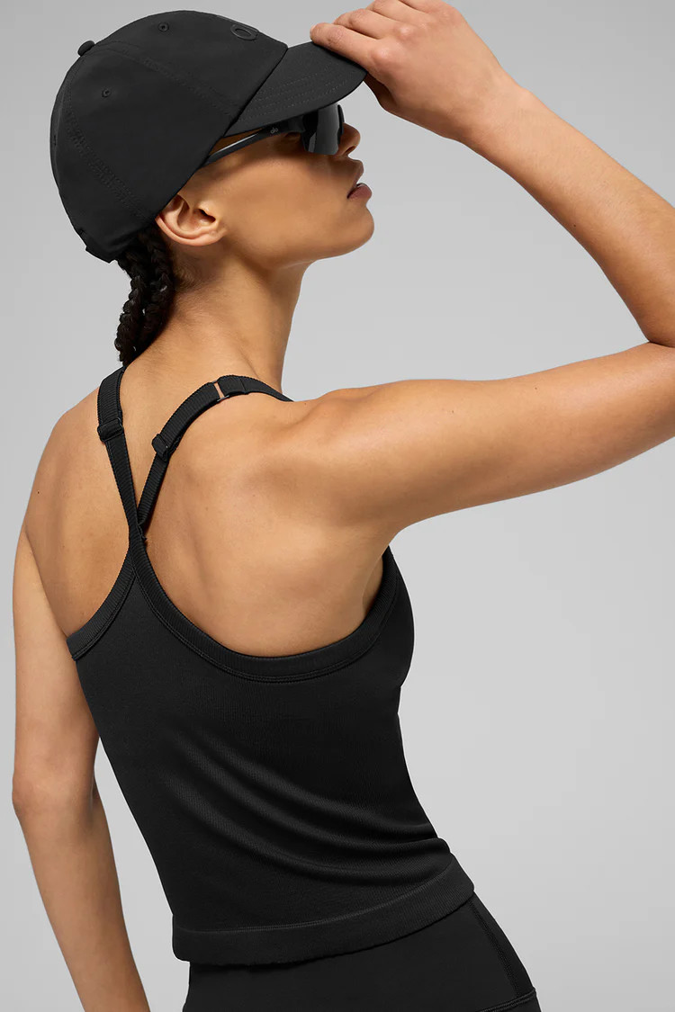 Seamless Ribbed Favorite Full Length Bra Tank | Alo Yoga (US)
