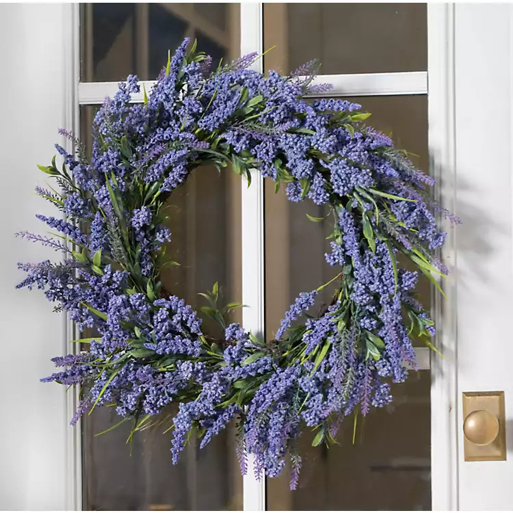 Lavender and Greenery Wreath | Kirklands