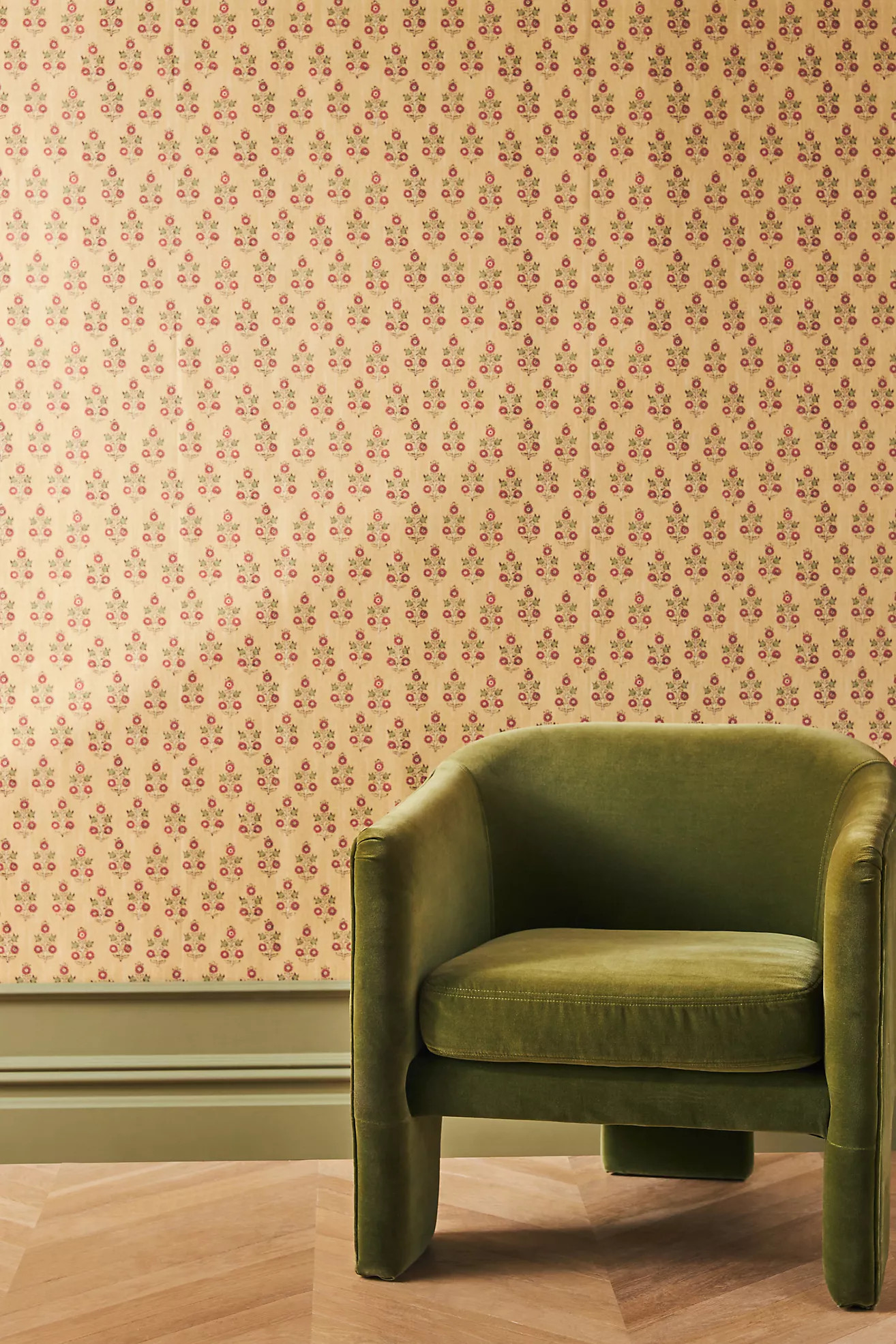 Poppy Sprig Wallpaper | Anthropologie (US)