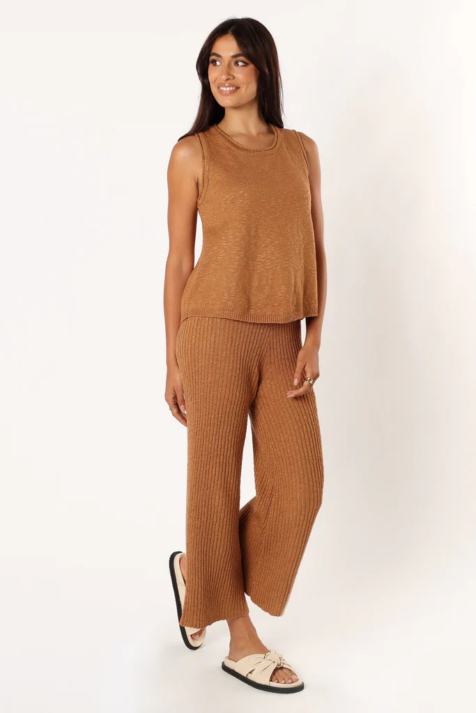Anna Knitted Set - Brown | Petal & Pup (US)