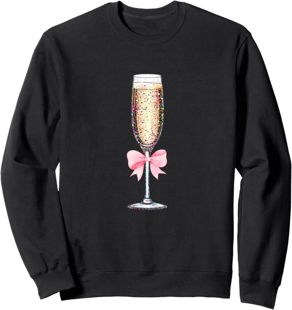 Champagne NYE Sweatshirt | Amazon (US)