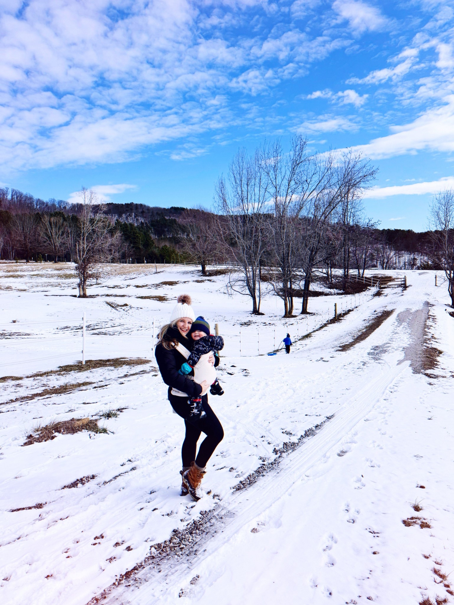 Mama’s little snow bunny 🤱❄️👶🏼🌨️ Goodness gracious I couldn’t love this sweet baby bear 🐻‍❄️☃️ (& his toddler brother pulling his sled 🛷 down the hill 🏔️ ahead of us 🌲) more if I tried 😍 and he is just too stinking’ cute all bundled up 🧣in his marshmallow snow suit hehe!! 🤭🥰 #babiesinthesnow #snowdayonthefarm #mamassnowbunny #littlepolarbear

#LTKmomlife #LTKKids #LTKBaby