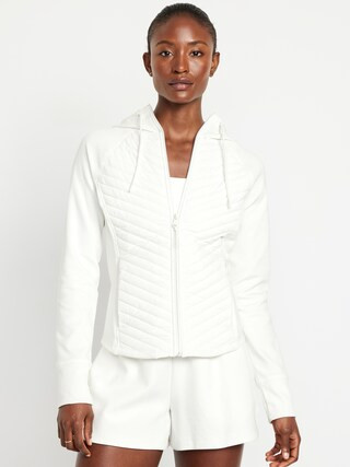 Dynamic Fleece Hybrid Zip Hoodie | Old Navy (US)