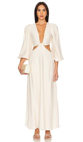 Bianca Dress in Off-white | Revolve Clothing (Global)