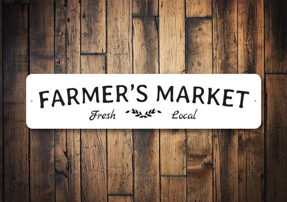 Farmers Market Sign Decor For Farmers Sign For Farming | Etsy | Etsy (US)