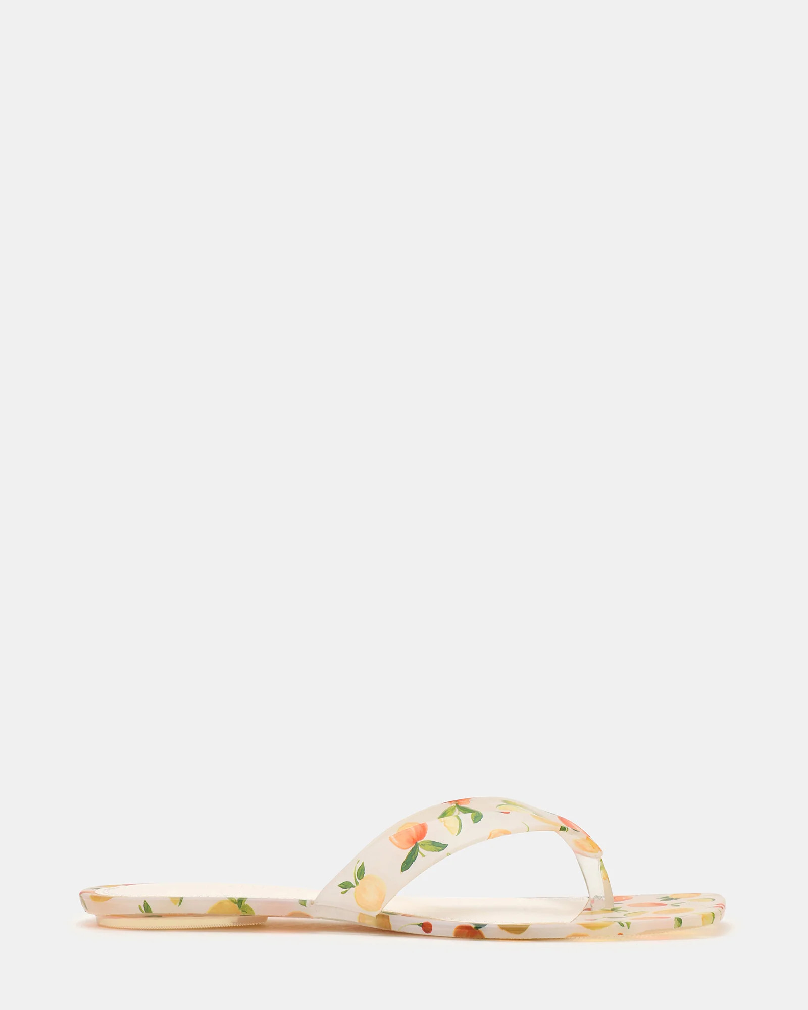 TRELLA Jelly Citrus Square-Toe Thong Women's Sandal | Steve Madden (US)