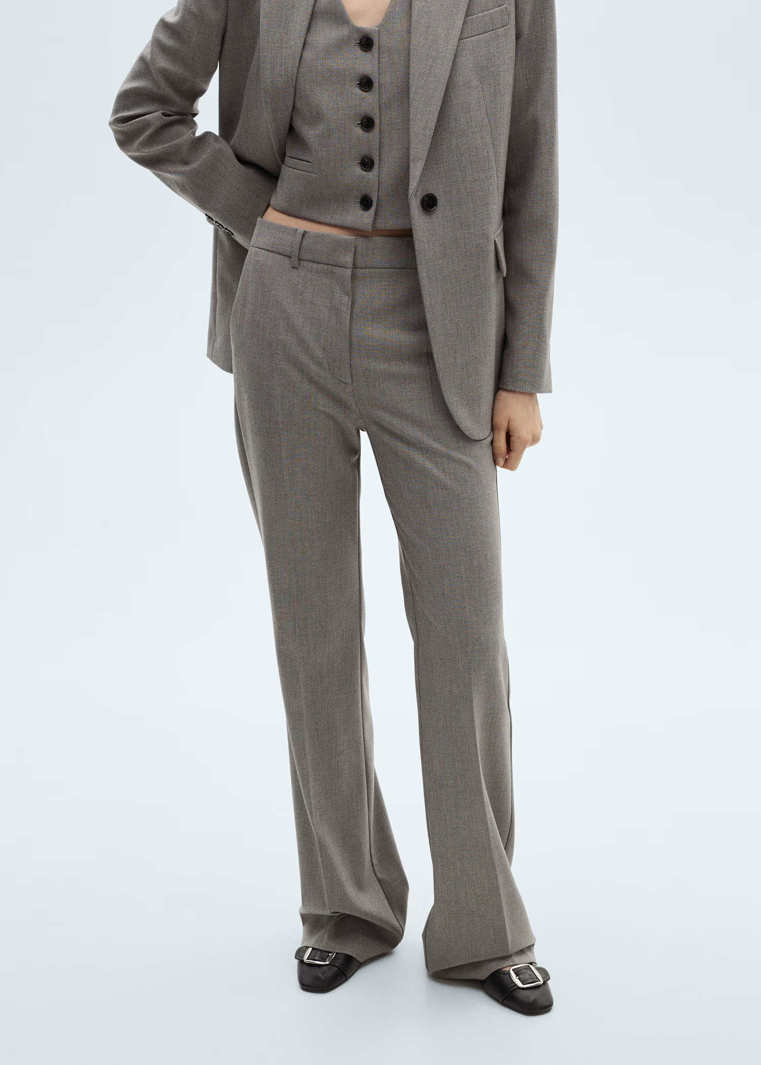 Straight suit trousers - Women | MANGO USA | Mango (US/MX/AU)