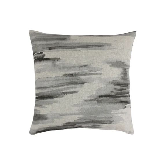 Kravet Lee Jofa Barbara Barry Kravet Awash Custom Pillow Both Sides (shown in Cinder-comes in oth... | Etsy (US)