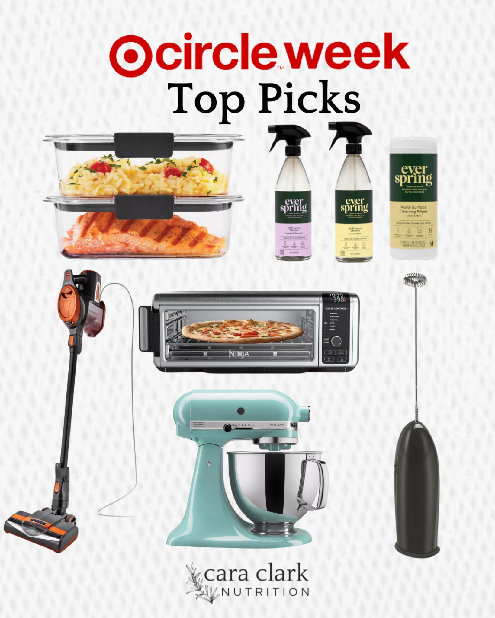 My top Target Circle Week picks that include natural cleaning supplies, my favorite storage containers for food, a non-toxic air fryer and more! 

#LTKGiftGuide #LTKHome #LTKKids
