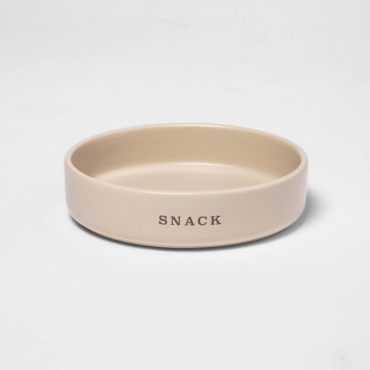 Ceramic Cat Food Bowl - Light Gray - Boots & Barkley™ | Target