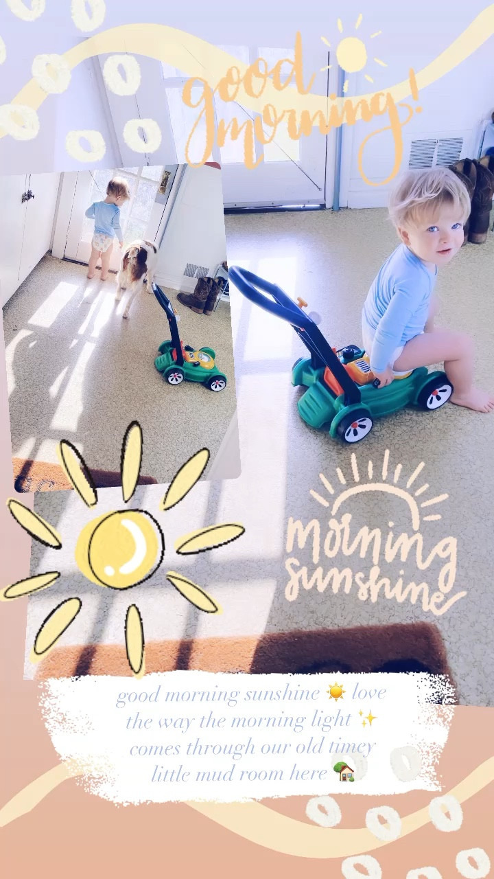 good morning sunshine ☀️ love the way the morning light ✨ comes through our old timey little mud room here 🏡

#LTKhome #LTKfamily #LTKbaby