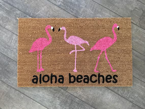 Flamingo Doormat / Pineapple Doormat / Funny Doormat / Custom | Etsy | Etsy (US)