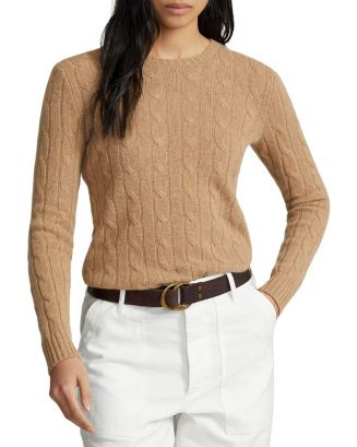 Cable Knit Cashmere Sweater | Bloomingdale's (US)
