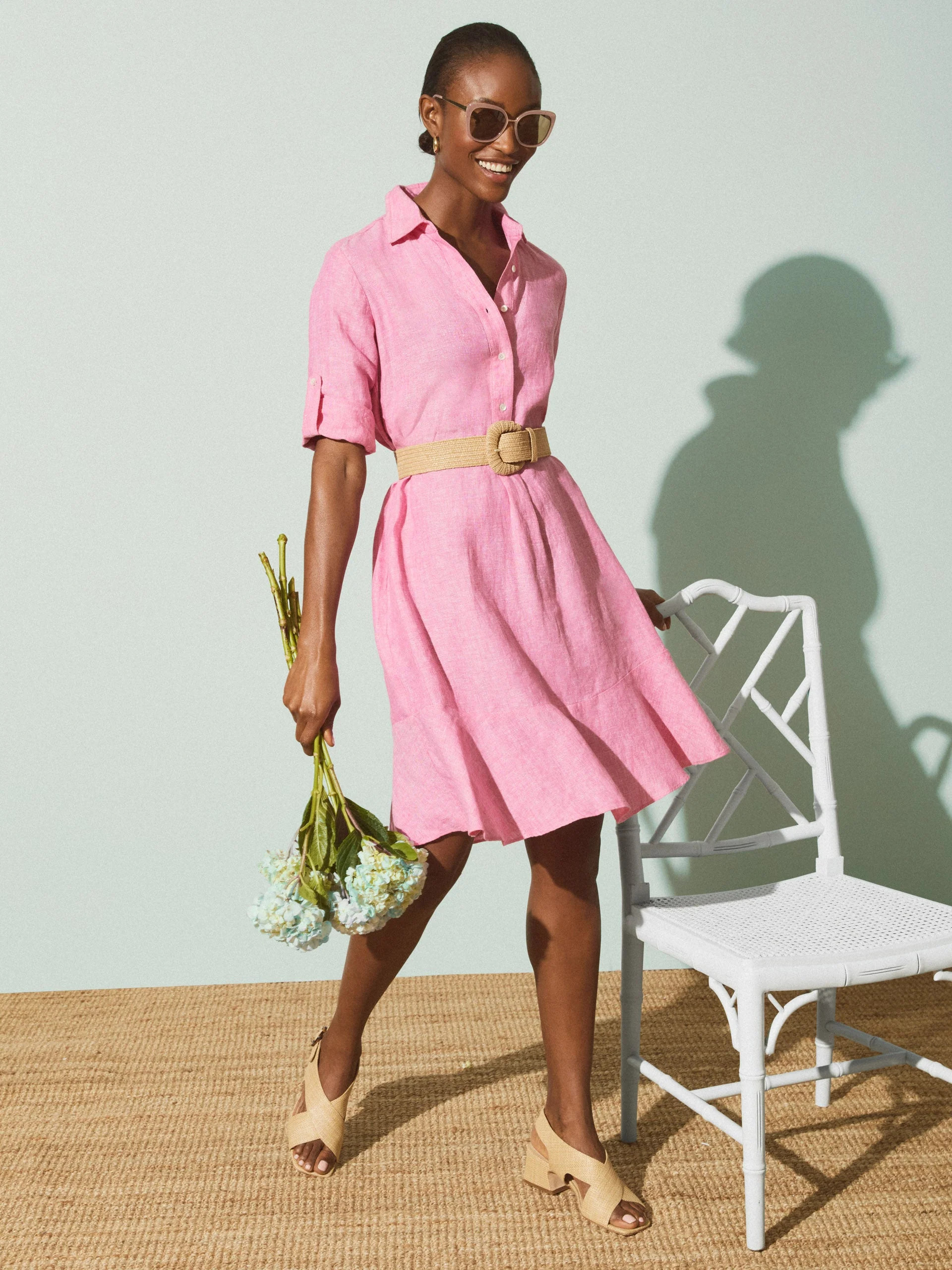 Wellesley Linen Dress | J.McLaughlin