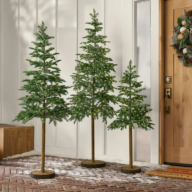 Member's Mark Pre-Lit Alpine Tree Décor, Set of 3 | Sam's Club