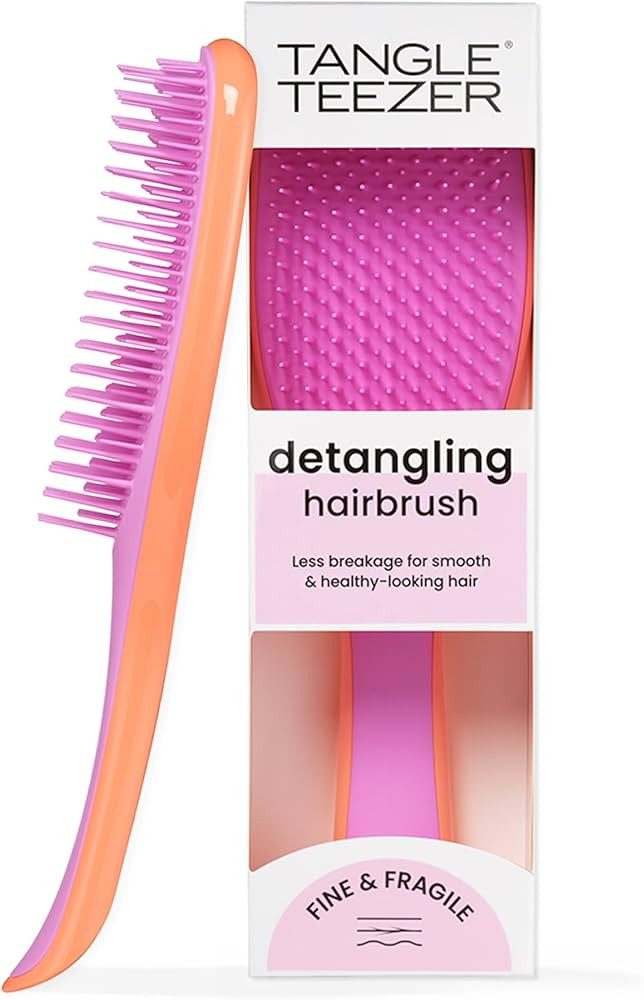 Tangle Teezer Fine & Fragile Ultimate Detangler Brush, Dry & Wet Hair Brush to Detangle & Reduce ... | Amazon (US)