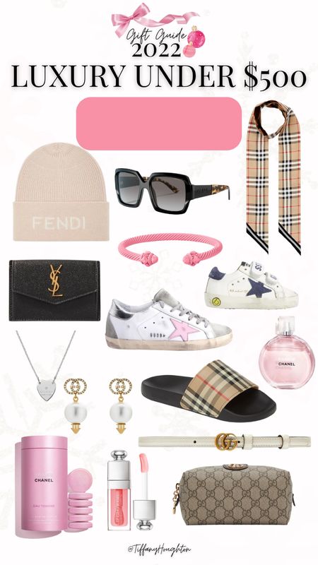 LUXURY gift guide!! I know you guys are gonna love these!! Fendi, Burberry, YSL, Golden Goose, and more!

#luxurygifts #luxury #gucci #goldengoose #chanel #fendi

#LTKHoliday #LTKSeasonal