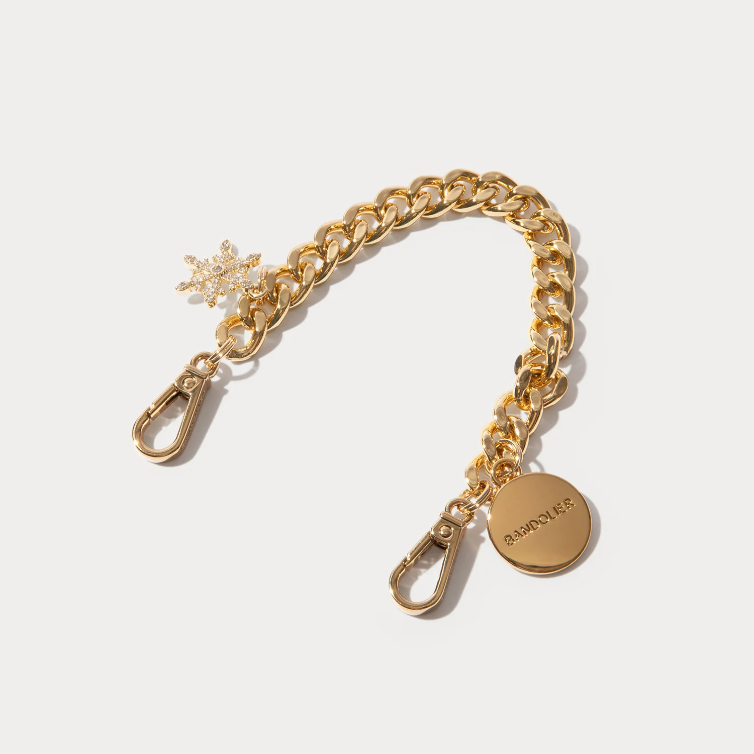 Snowflake Wristlet - Gold/Gold | Bandolier