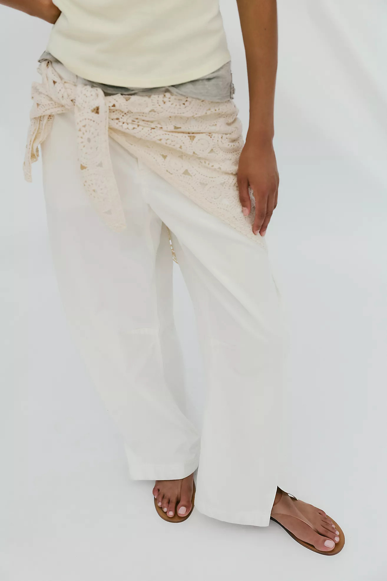 We The Free Stand Up Barrel Chino Pants | Free People (Global - UK&FR Excluded)