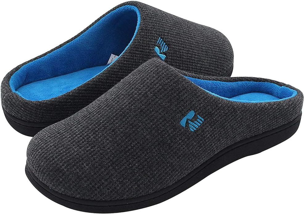 RockDove Men's Original Two-Tone Memory Foam Slipper | Amazon (US)