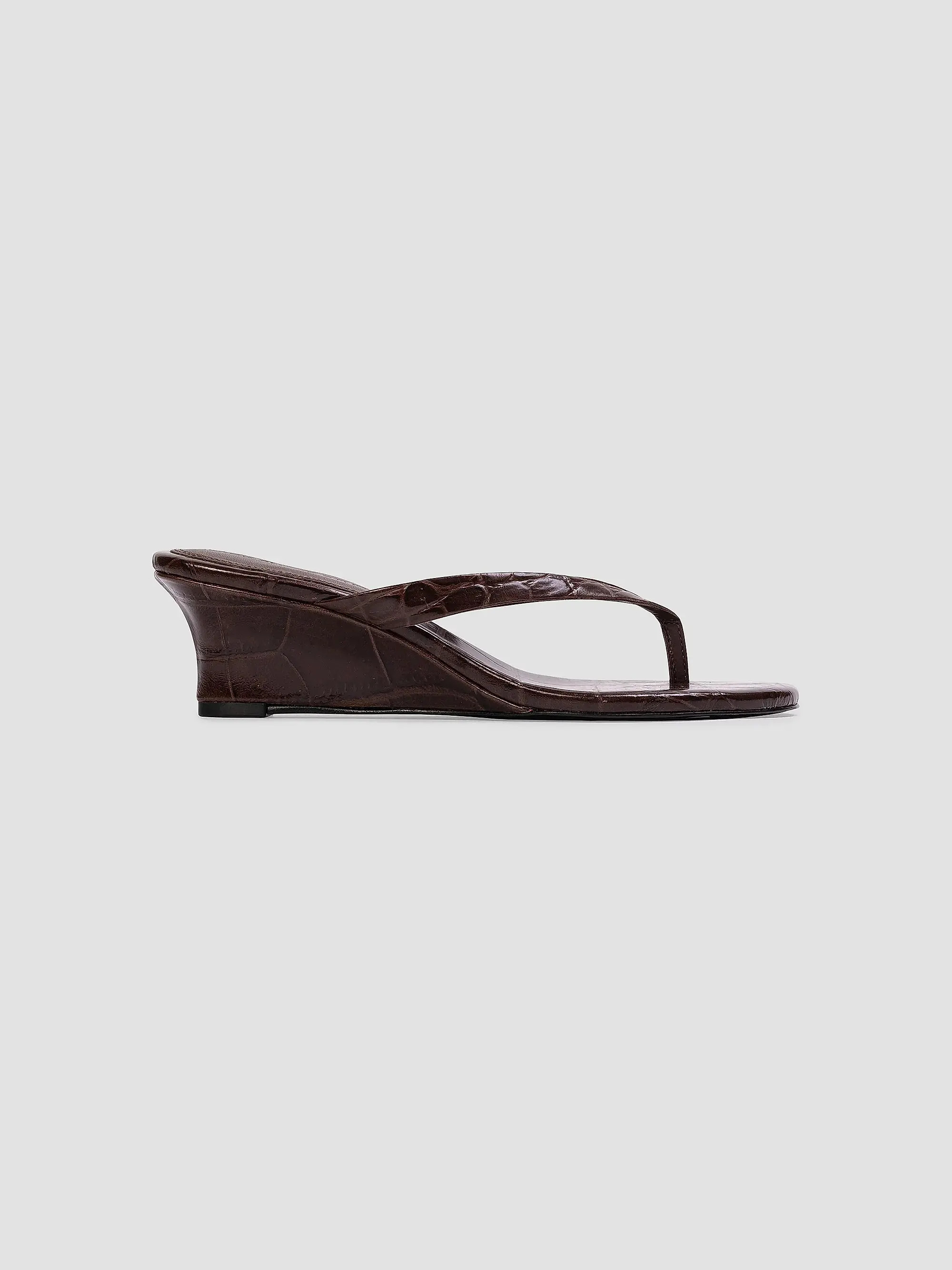 Easy 50MM Croc Mule Sandals | Saks Fifth Avenue
