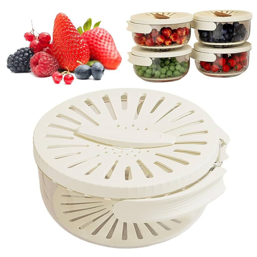 Multifunctional Fruit and Vegetable Washing Bowl, Upgrade Fruit Washing Bowl with Strainer, 2025 ... | Amazon (US)