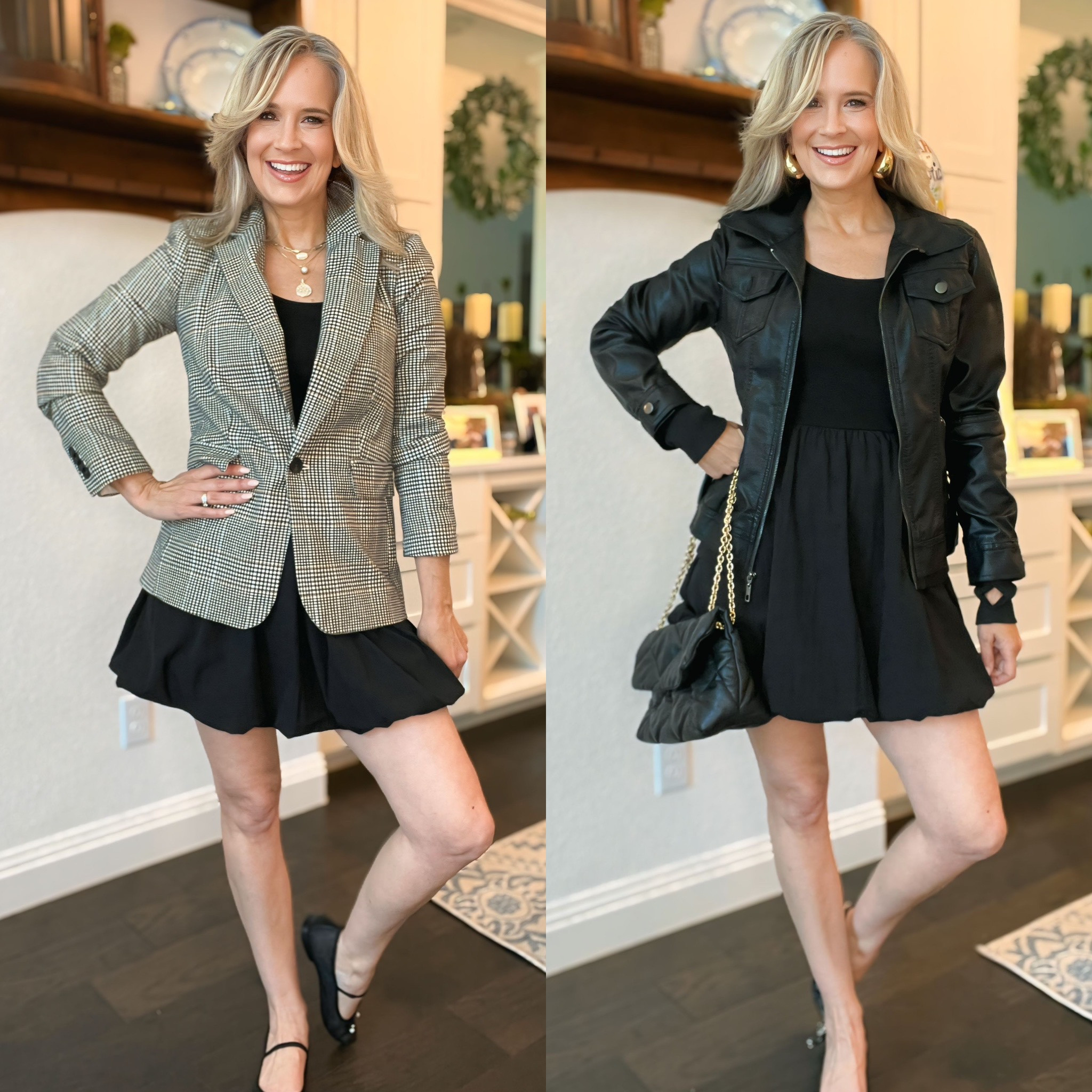 Bubble hem trend for fall is darling! Love this dress from Cupshe
Wearing a M

Mini, long sleeve, date night, preppy, short, transitional 

Over 40 fashion/ affordable style / elevated chic / effortless style / fall fashion / midlife style / casual chic / style over 50/ 


#LTKOver40 #LTKStyleTip #LTKFindsUnder50