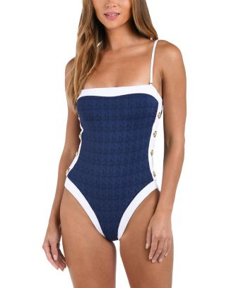 L'AGENCE Tory Bandeau One Piece Swimsuit  | Bloomingdale's Women Swimsuits & Cover-Ups | Bloomingdale's (US)