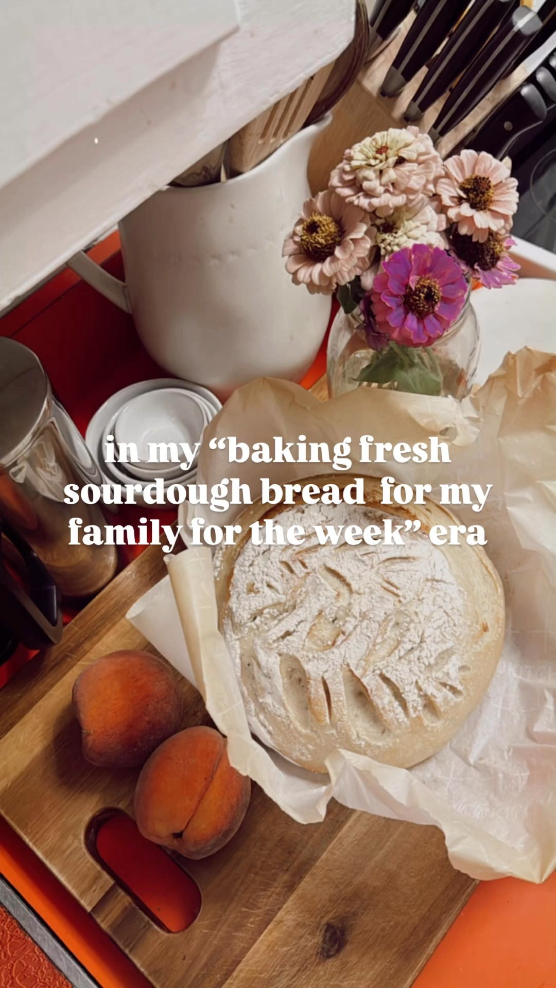 in my “baking fresh sourdough bread  for my family for the week” era 🥖🧺👶🏼🍞🫶🏽🥣😋 #sourdoughbaking #sourdoughbread #sourdoughera #burningthemidnightoil 

Really that midnight oil 🕯️ tonight 🤪 baking my sourdough loaf 🥖 - but my oh myyyy look how pretty she is!!! 🤩 Nothing better than a fresh loaf of sourdough to feed my boys this week ahead!! 😋 #freshbread #freshsourdough 

PS. Not bad for my first loaf back since having baby Levi Rhett 😉 (hehe peep the baby feet!!! 👣) - and so crazy to think that I started baking sourdough shortly before finding out I was pregnant with him… and now he’s HERE 🤱 and my newest tiny baking buddy sous chef!! 👶🏼👩‍🍳 #sourdoughjourney #sourdoughbaker #sourdoughlover #sourdoughclub 


#LTKFamily #LTKBaby #LTKHome