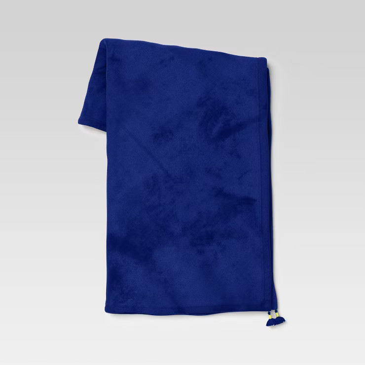 Plush Throw Blanket with Tassels - Opalhouse™ | Target