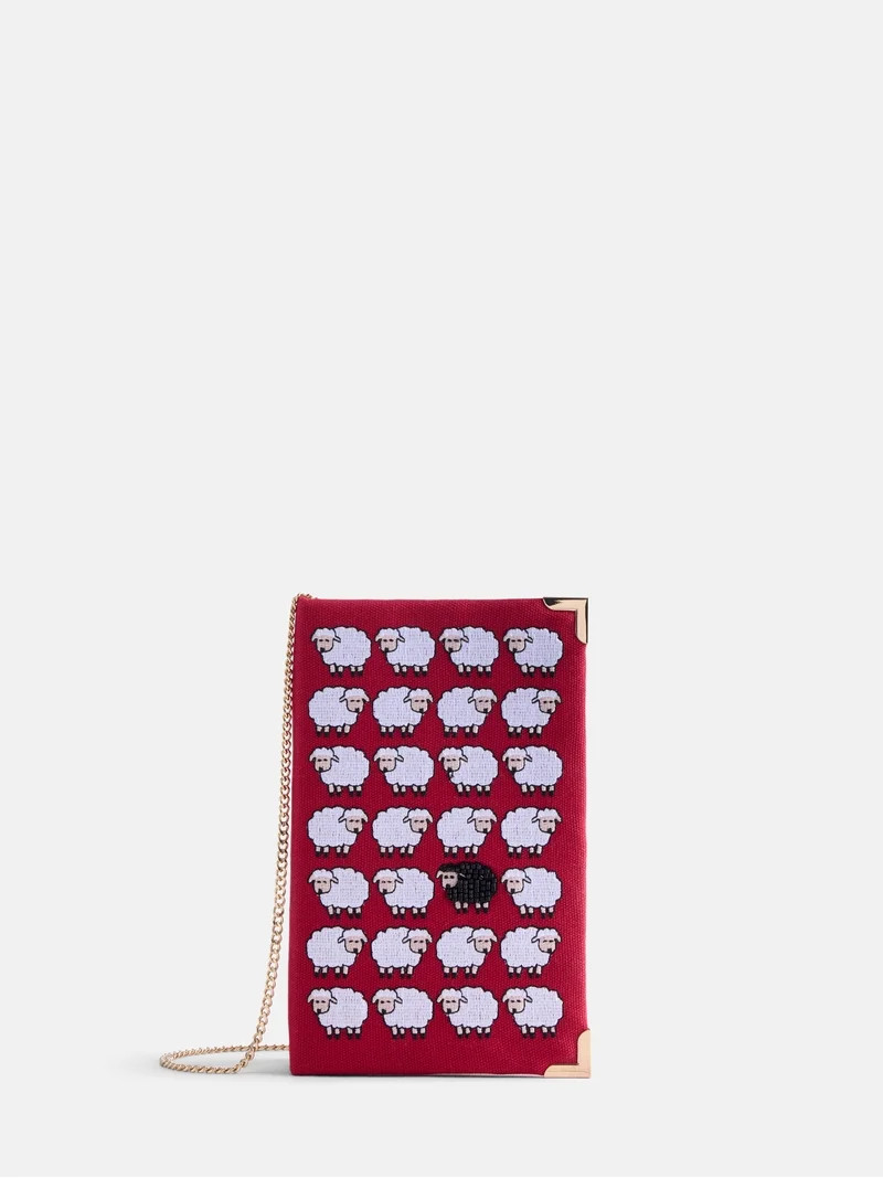 Free Assembly Women's Sheep Crossbody, Red | Walmart (US)