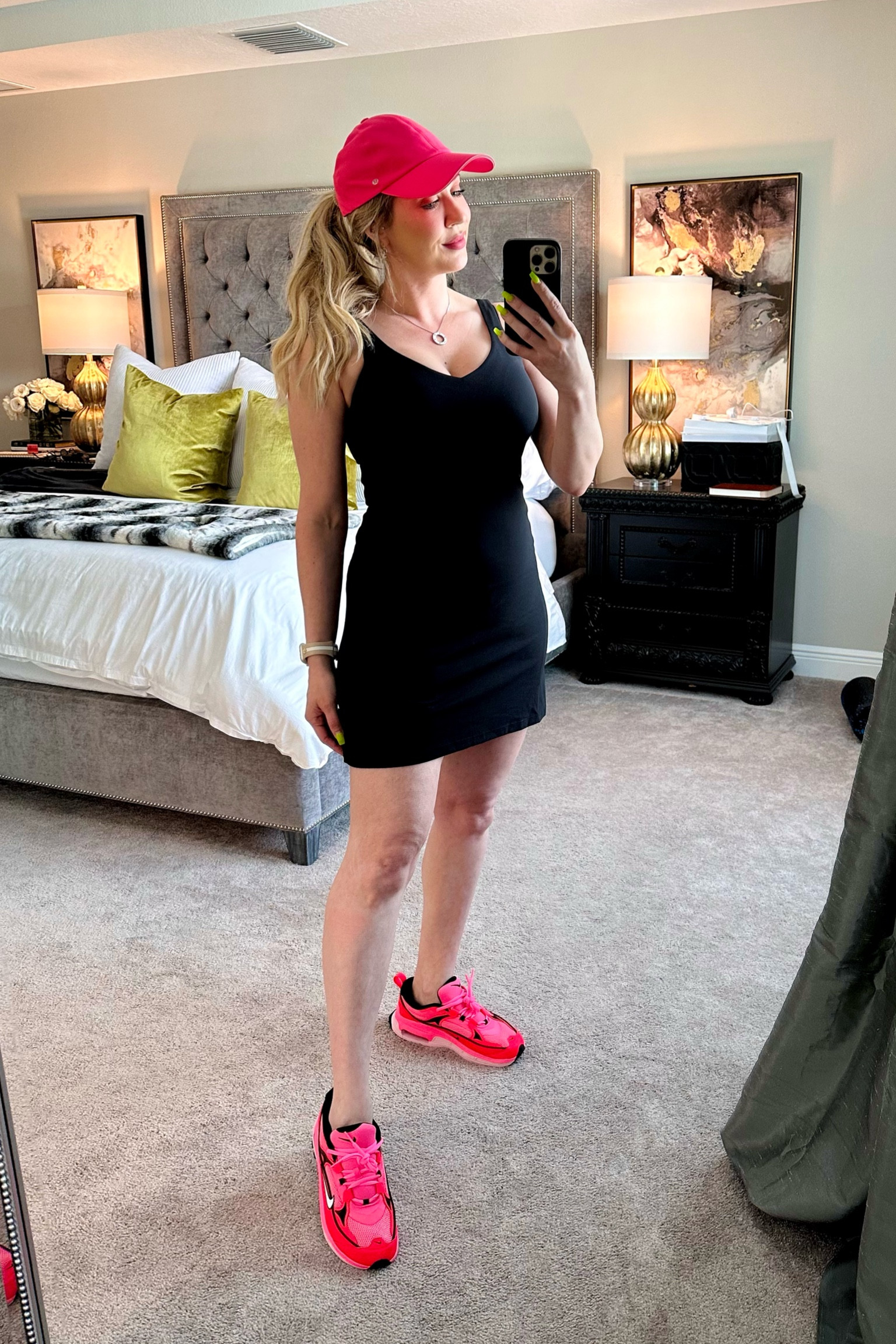 Loving this Lululemon dress! It runs small, I’m wearing a size 10  