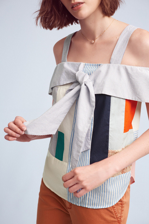 Medley Open-Shoulder Top | Anthropologie (US)
