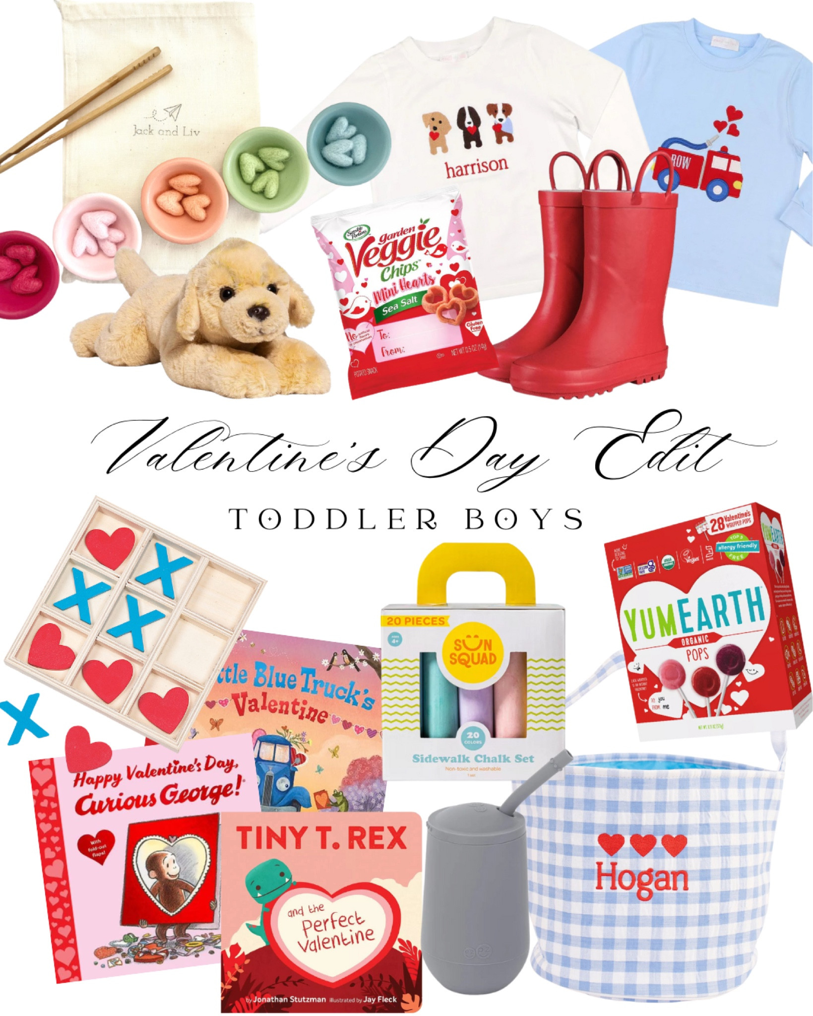 As we approach the season of love, I’ve put together a few ideas for items to go in Valentines baskets for toddler boys! ❤️ #valentinesday #valentinesgiftguide #valentinesfortoddlers

#LTKKids #LTKBaby #LTKGiftGuide
