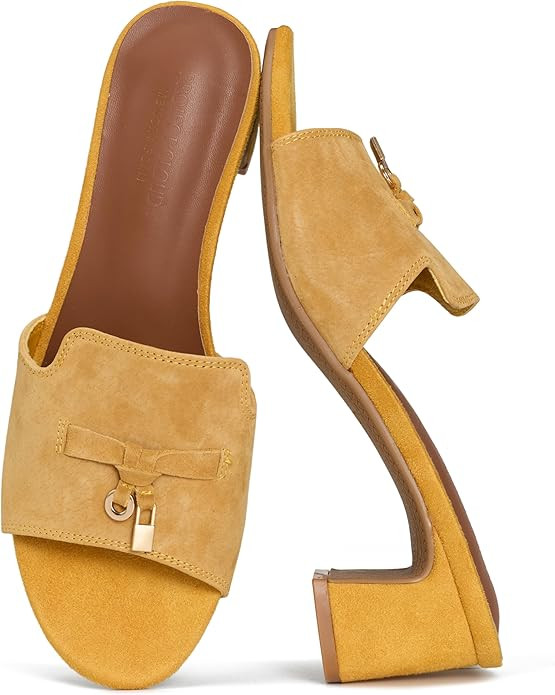Project Cloud 100% Genuine Leather Sandals Women Footwear - Memory Foam Insole & Non-Slip Women S... | Amazon (US)