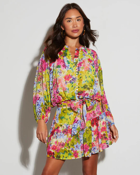 Astoria Floral Long Sleeve Top | VICI