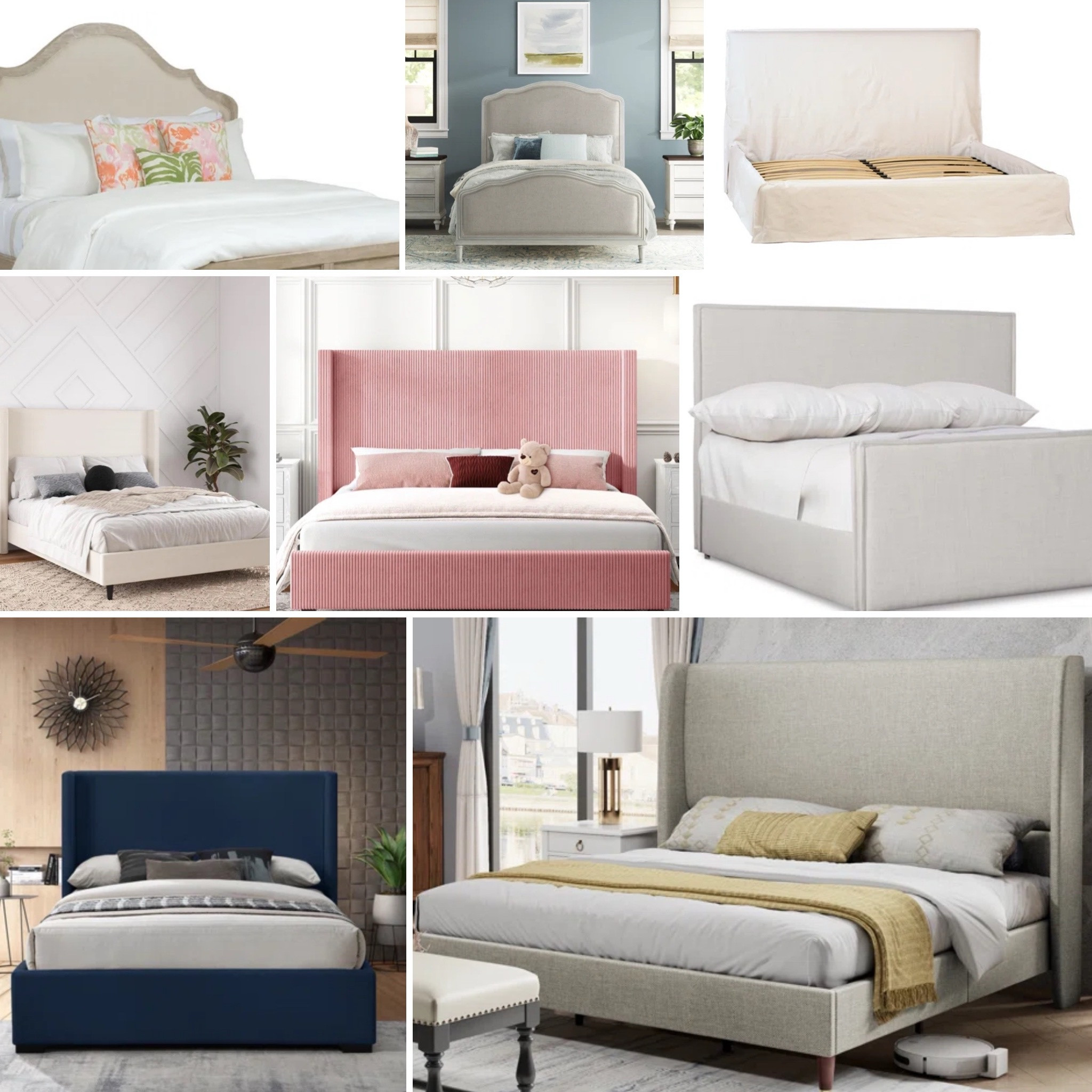 I’ve rounded up some beds I love for WAY DAY. Pro tip: pay attention to whether the bed is a standard bed (requires a boxspring) or a platform bed (no boxspring). So many “bad” reviews could be fixed by this simple change. :) 

Some of these beds come in lots of color choices and wood tones  

#bed #prettybeds #wayday

#LTKhome