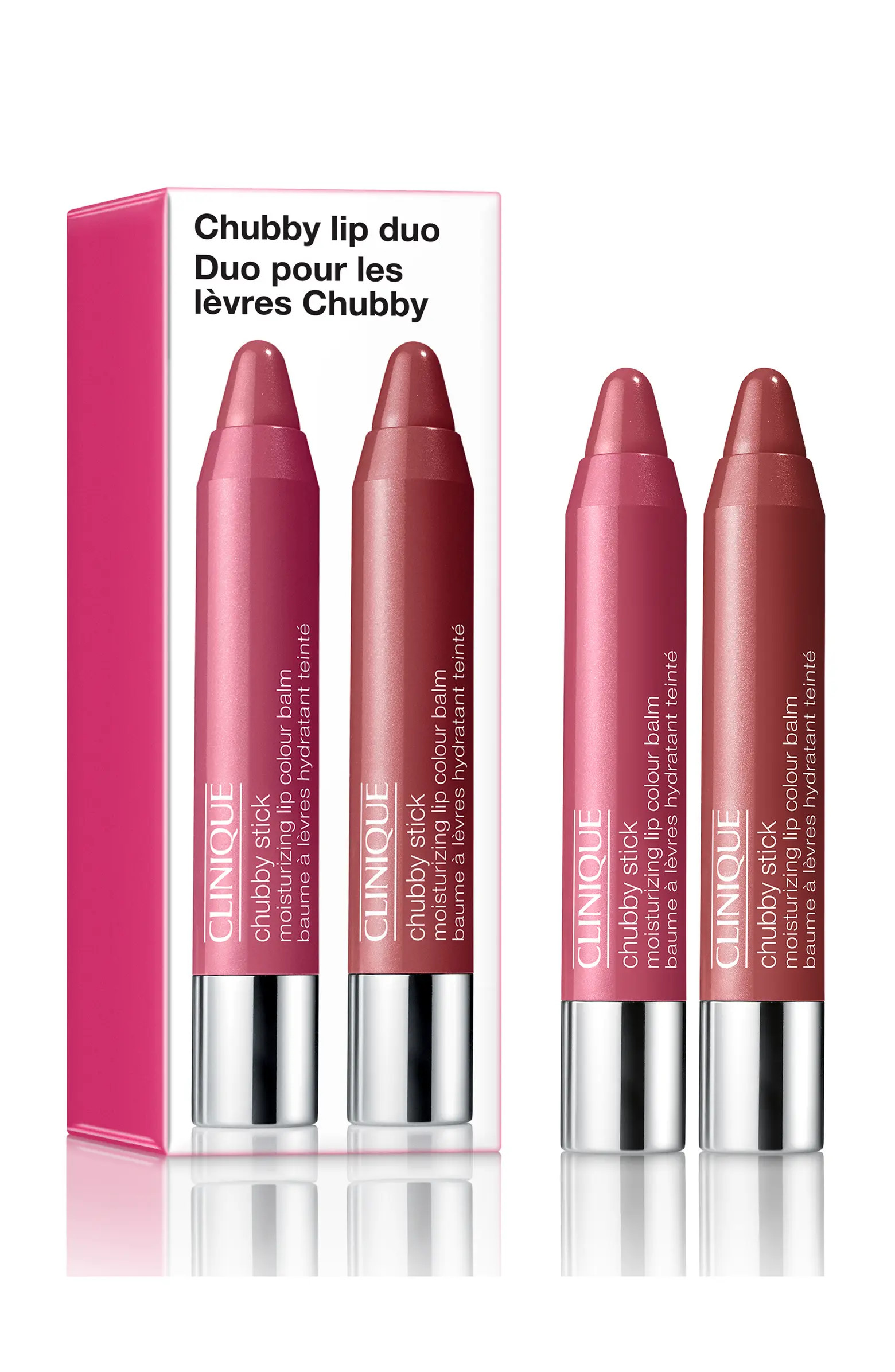 Chubby Stick™ Moisturizing Lip Color Balm Duo $50 Value | Nordstrom