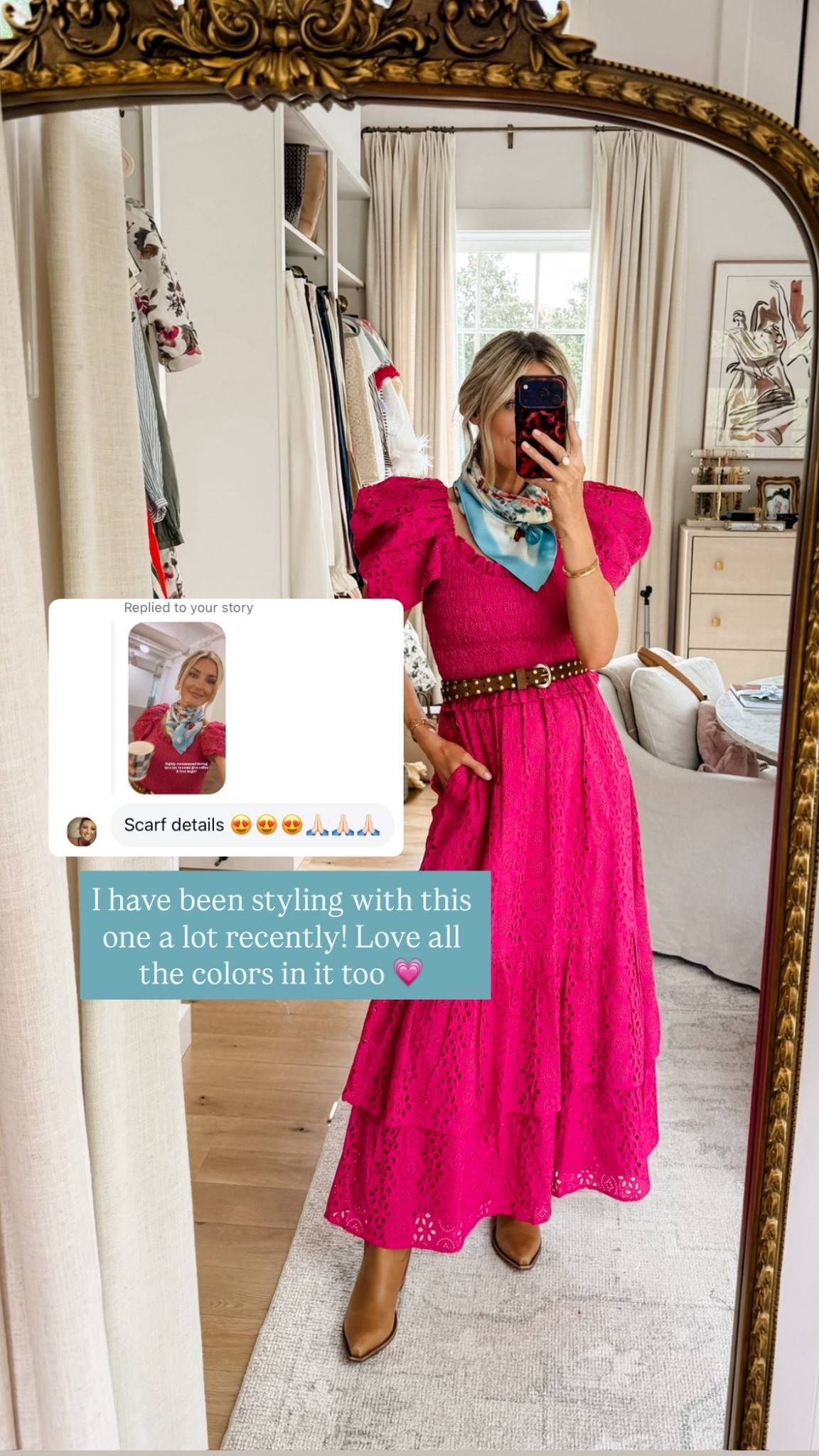 So many ways to style this dress up or down! Such a pretty pop of color for this season 💕 wearing XS.

Loverly Grey, Cleobella, pink maxi dress, spring dress, spring fashion, spring outfit ideas 

#LTKootd #LTKSeasonal