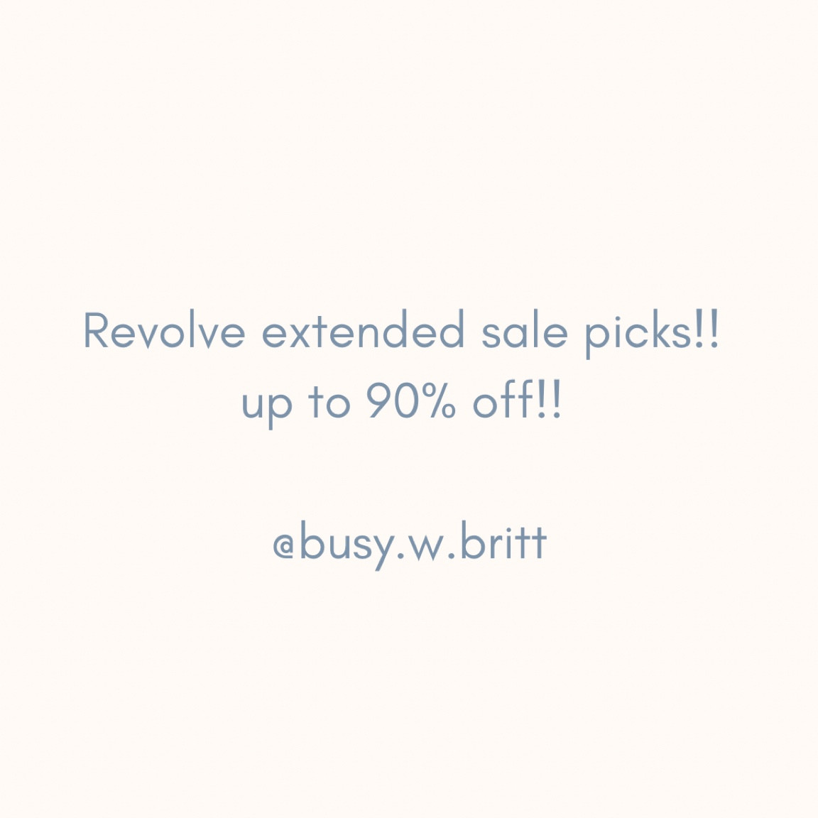 Extended cyber Monday sale for 24 hours!! Revolve 